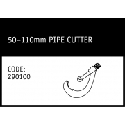 Marley Polyethylene Pipe Cutter 50-100mm - 290100